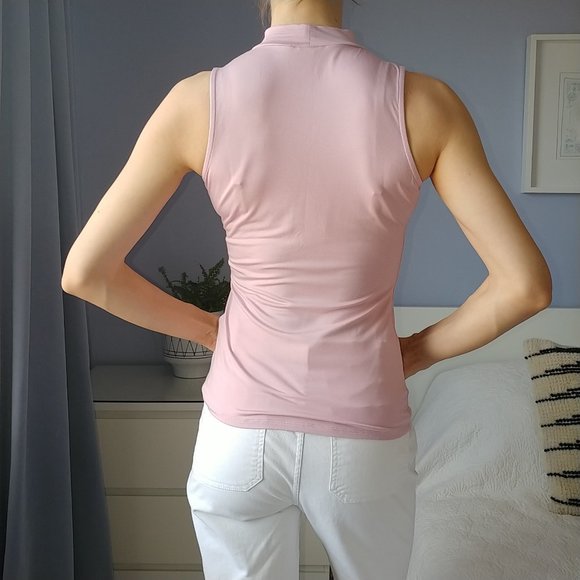 DONATED FREE! Add to Bundle Pink Sleeveless Top Size XS - Picture 2 of 9